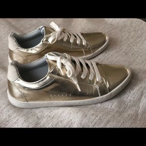 Zara Gold Sneaks
